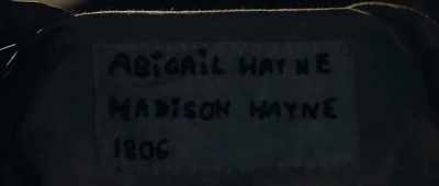 "Abigail hayne." - The Birth of a Nation