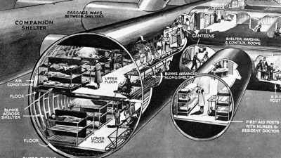 Able to accommodate up to 8,000 people, - The Buildings That Fought Hitler