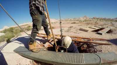 About 10-15ft down, - Outback Opal Hunters
