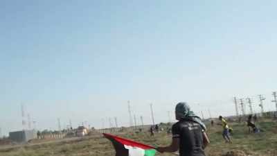 About 145 young people were injured during the protests. - Killing Gaza