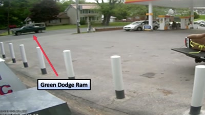 About 4 mins later he's picked up
again, same Dodge Ram truck, - Killers: Caught on Camera