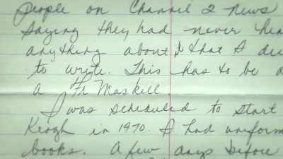 ...about Father Maskell.
Father Maskell called me - The Keepers