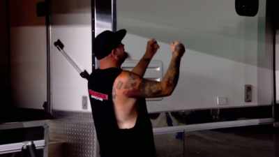 About half track
it went [grunts] - Street Outlaws No Prep Kings Team Attack