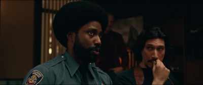 About how the CSPD
pulled over her and Ture? - BlacKkKlansman