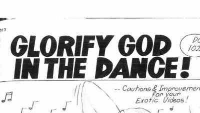 About how he wants women
to dance for him - Children of the Cult