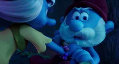 About Papa showing up
a little bit miraculously, perhaps. - Smurfs: The Lost Village