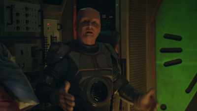 About seven foot below ground level, sir, - Red Dwarf: The Promised Land