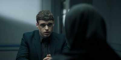 About the bomb you intended to use
on the train. That be all right? - Bodyguard
