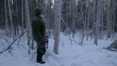 About the clearest place I
have to fell this is through - Life Below Zero: Next Generation