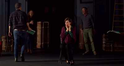 About the premiere,
the date will be the same, but not in Madrid. - Parallel Mothers