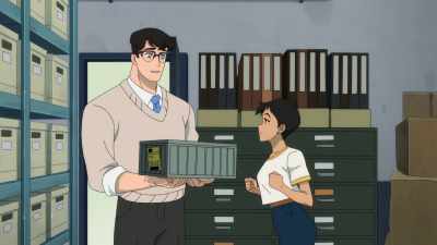 About the strange tech weapons
that keep popping up in Metropolis. - My Adventures with Superman