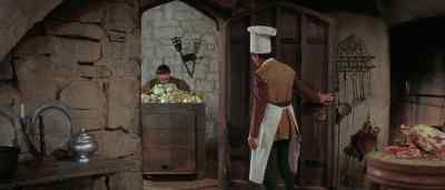 About time you got here! Fresh
vegetables for the queen's table! - Snow White and the Three Stooges