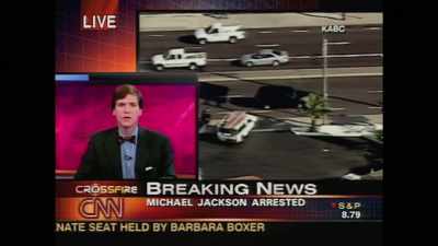 About two hours ago,
Michael Jackson was arrested - Allen v. Farrow