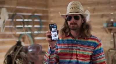 Above that, it's me telling him,
"Love you too." - How to Be a Cowboy