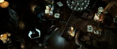 Above the joint. - The Da Vinci Code
