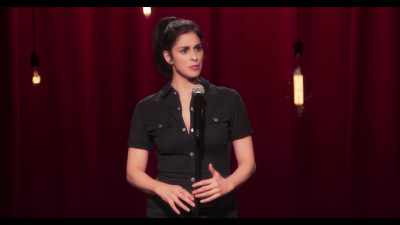 Abraham's like,
"Is that a test of my faith?" - Sarah Silverman: A Speck of Dust