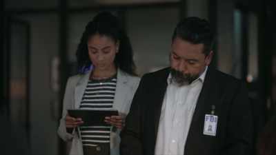 Abril's father was a cop - The Rookie: Feds