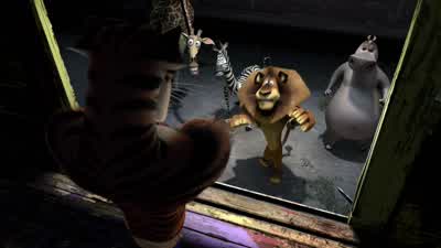 Absolute no outsidersSo wipe that Smirnoff your face and Popov - Madagascar 3: Europe's Most Wanted