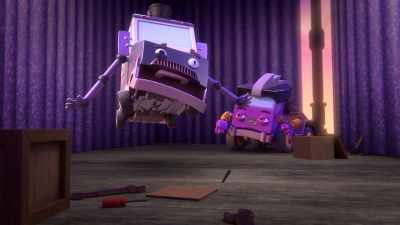 Absolutely. I feel much bett-- - Mighty Monsterwheelies
