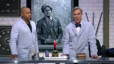 Absorb the energy of the fire
without burning. - Bill Nye Saves the World