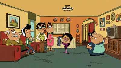 Abuela did you use my board to move the fridge again - The Casagrandes