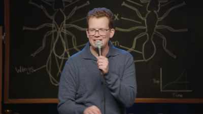 (accent) "Number three, do
not, under any circumstances, - Hank Green: Pissing Out Cancer