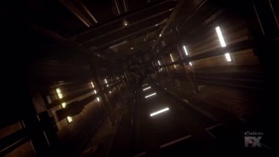 Access to the elevator equipment
is around to the left. - The Strain