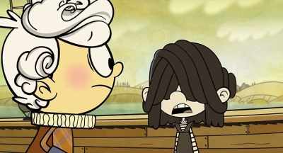According to ancient lore,
the dragon is the protector of the loch - The Loud House Movie