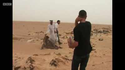 According to his story, - Once Upon a Time in Iraq