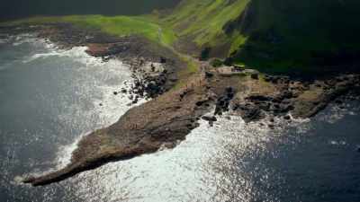 According to local legend,
a giant called Finn McCool - Europe From Above