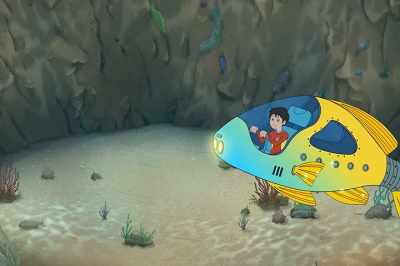 According to my research, it's Hawaiian
for, "Take chances, make mistakes..." - The Magic School Bus Rides Again