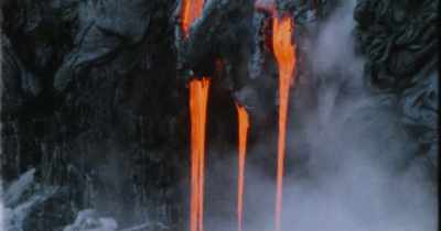 According to our culture,
I think the volcano will... - Into the Inferno