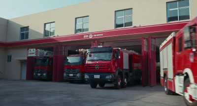 According to reports on the scene - The Bravest