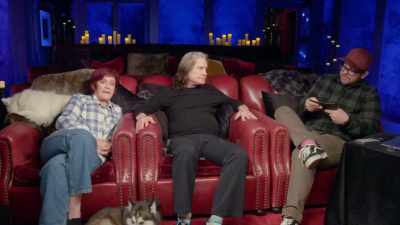 According to the girl's dad,
after being pushed - The Osbournes Want to Believe