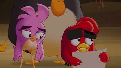 According to the map,
this is the first of four obstacles. - Angry Birds: Summer Madness