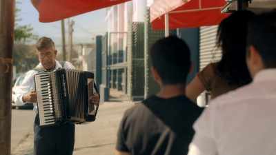[accordion playing] - Eva Longoria: Searching for Mexico
