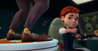 Ace has been keeping me up
for a week with his snoring. - Spy Kids: Mission Critical