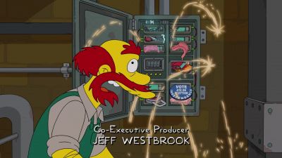 Ach! The grid is overloaded. - The Simpsons