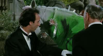 "Achtung, Jewish horse." The usual barbarians, vandals.lt's sad. - Life Is Beautiful