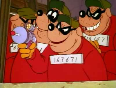 Ack, I thought
I'd never have to gaze - DuckTales