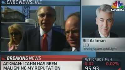Ackman:
Carl has been-- is gonna try
to attack my integrity. - Icahn: The Restless Billionaire