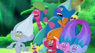 ‐...acquaintances.
‐[all scream] - Trolls: TrollsTopia