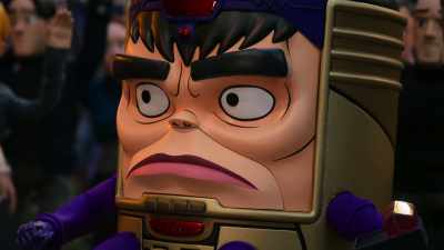 -Act now because next stop is Austin.
-[Jodie giggling] - Marvel's M.O.D.O.K.