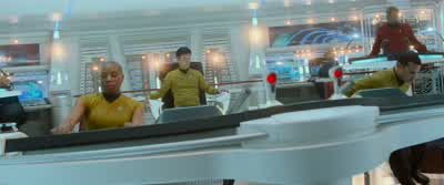 Acting Captain Sulu to Shuttle Bay 2. - Star Trek Into Darkness