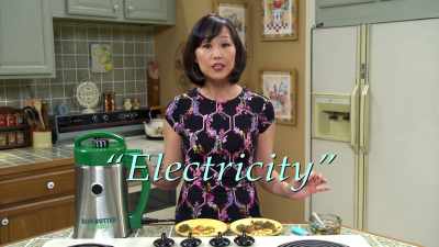 ... which activates the machine
using the very electricity - Disjointed