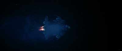 Activating ion engine
thrust drive in three, - 2036 Origin Unknown