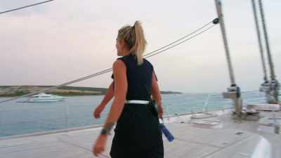 Actually, you are, because
I'm gonna distracting you, - Below Deck Sailing Yacht