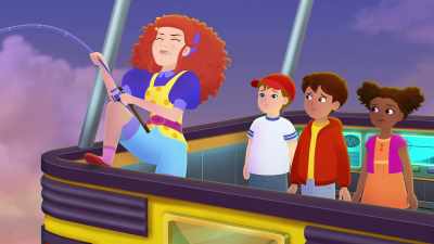 Actually, it feels like it might be...
Whoa! This might be something! - The Magic School Bus Rides Again: The Frizz Connection