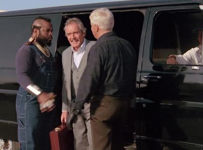 Actually, fellas,
I really shouldn't be...
You know, I got... - The A-Team