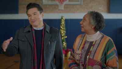 Actually, I was really
working backstage. - Once Upon a Christmas Wish